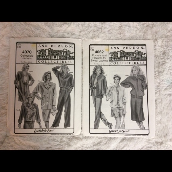 Ann Pearson Collectibles Stretch & Sew Patterns - Picture 1 of 6